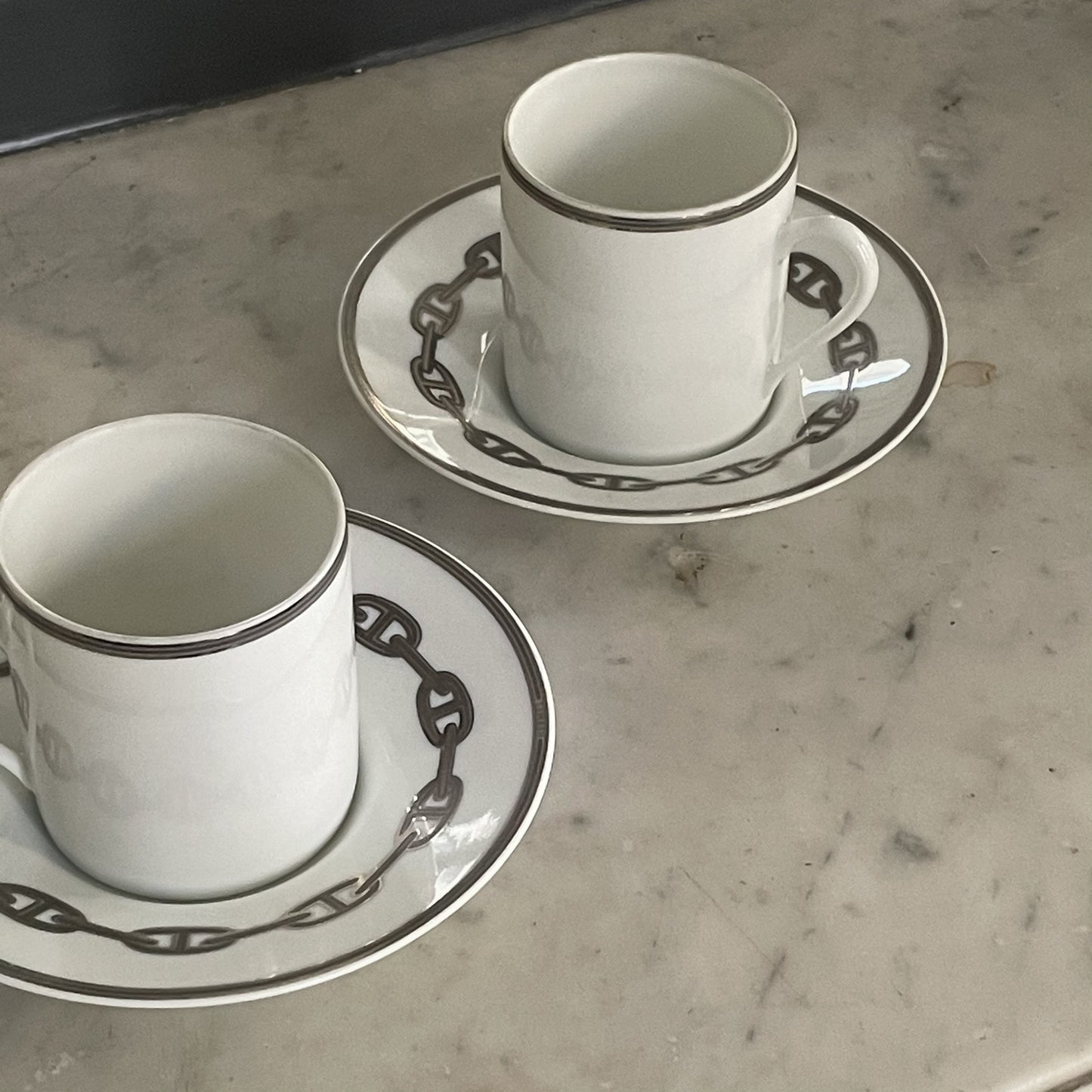 Hermès Chaine d'Ancre coffee set