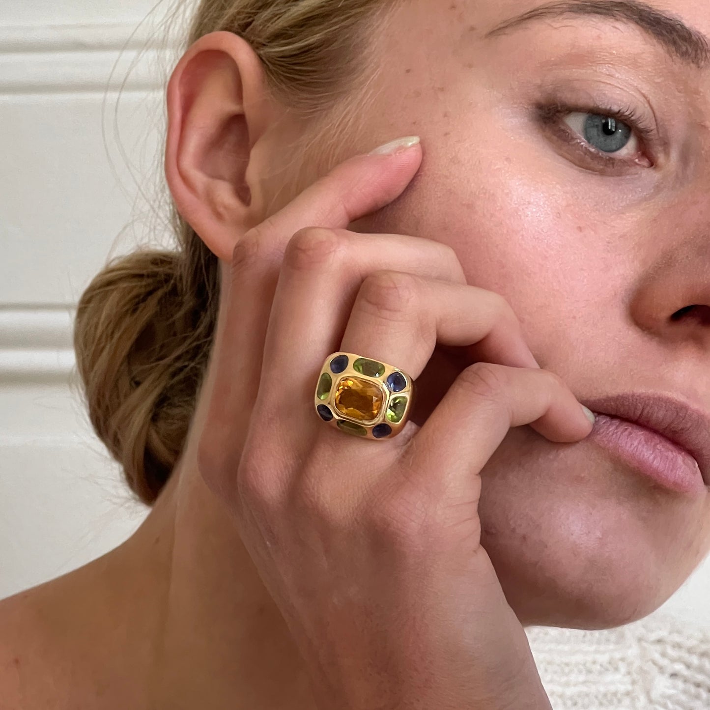 Chanel Baroque ring SIZE 53