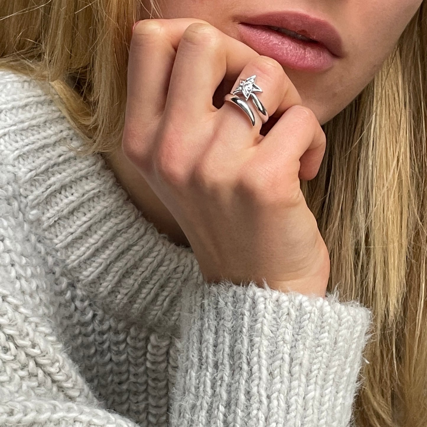 Chanel Comete ring SIZE 51